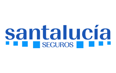 Logo Santalucía - Ficoser Asesores Cáceres